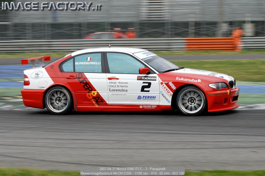 2007-04-21 Monza 0380 ITCC - 2 - Pasquinelli